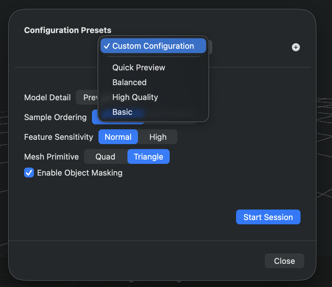 Configuration Presets